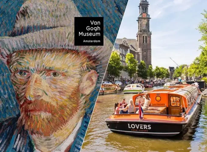 <h1 style='font-size:18px;'>Amsterdam Super Saver : فان جوخ تذكرة الدخول ورحلة بحرية قناة لمدة 1 ساعة متحف</h1><H2 style='color:#5E6D77;font-size:14px;'>متحف فان جوخ </H2>