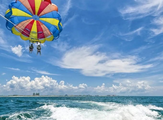 <h1 style='font-size:18px;'>Dubai Parasailing</h1><H2 style='color:#5E6D77;font-size:14px;'>Parasailing in Dubai is the adventure you will never forget</H2>